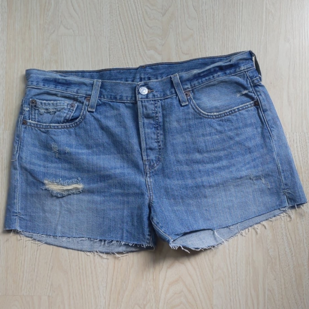 Levi's denim cutoffs